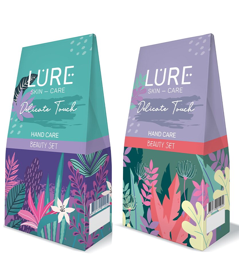 

Набор подарочный Lure Delicate Touch (BIO-крем для рук 2 шт по 75 мл), Разноцветный