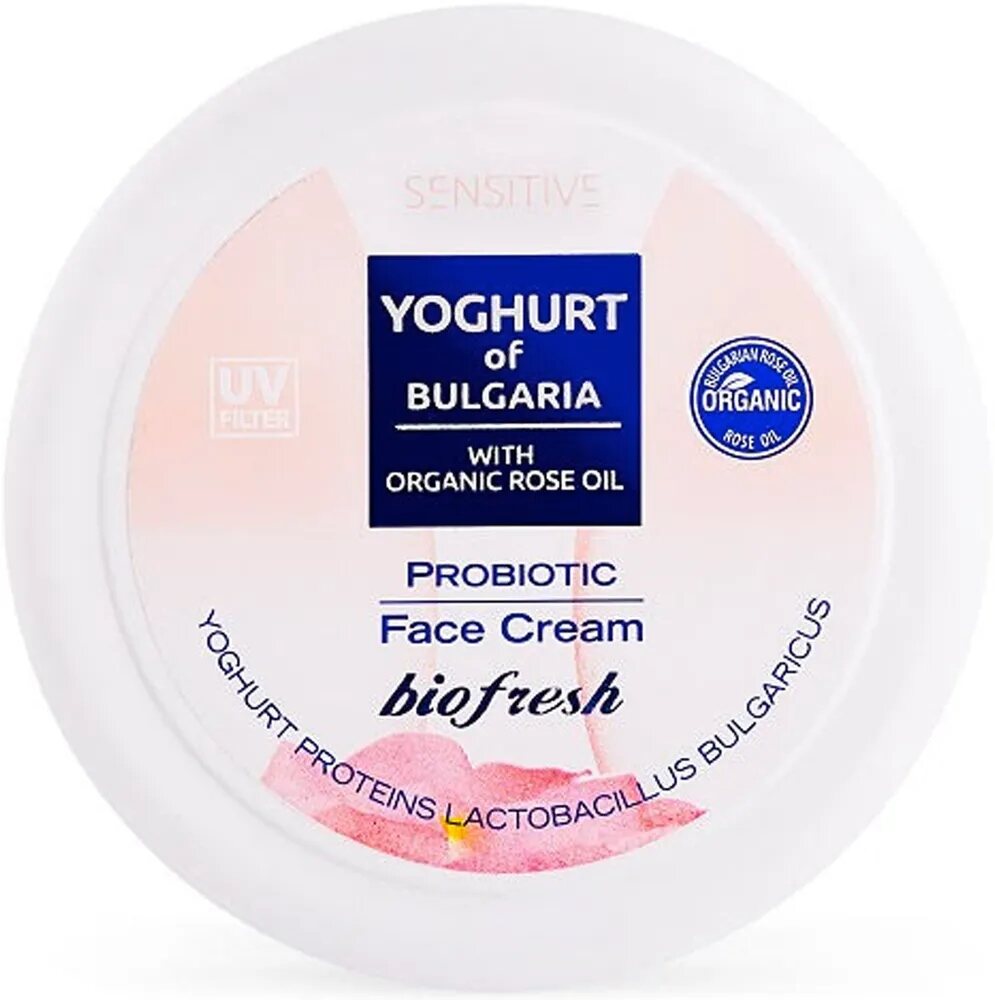 

Крем для лица Yoghurt of Bulgaria Пробиотический 100 мл, Разноцветный