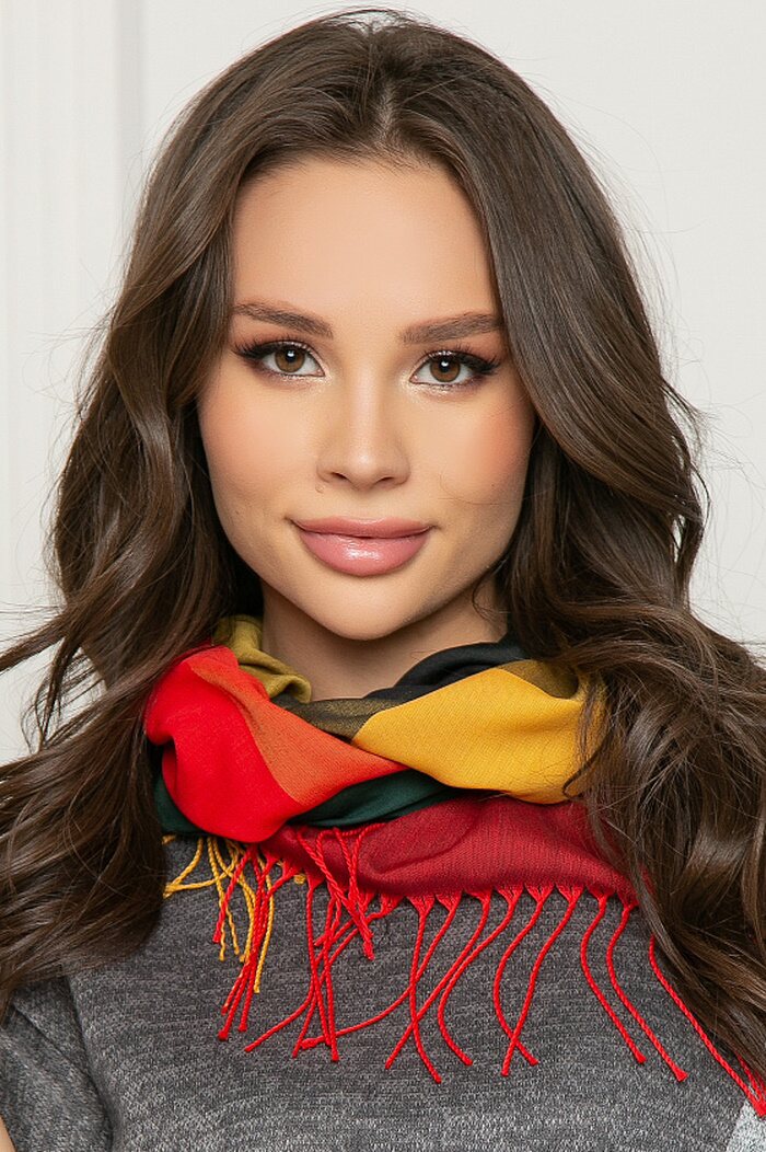 

Палантин Bellovera, Красный