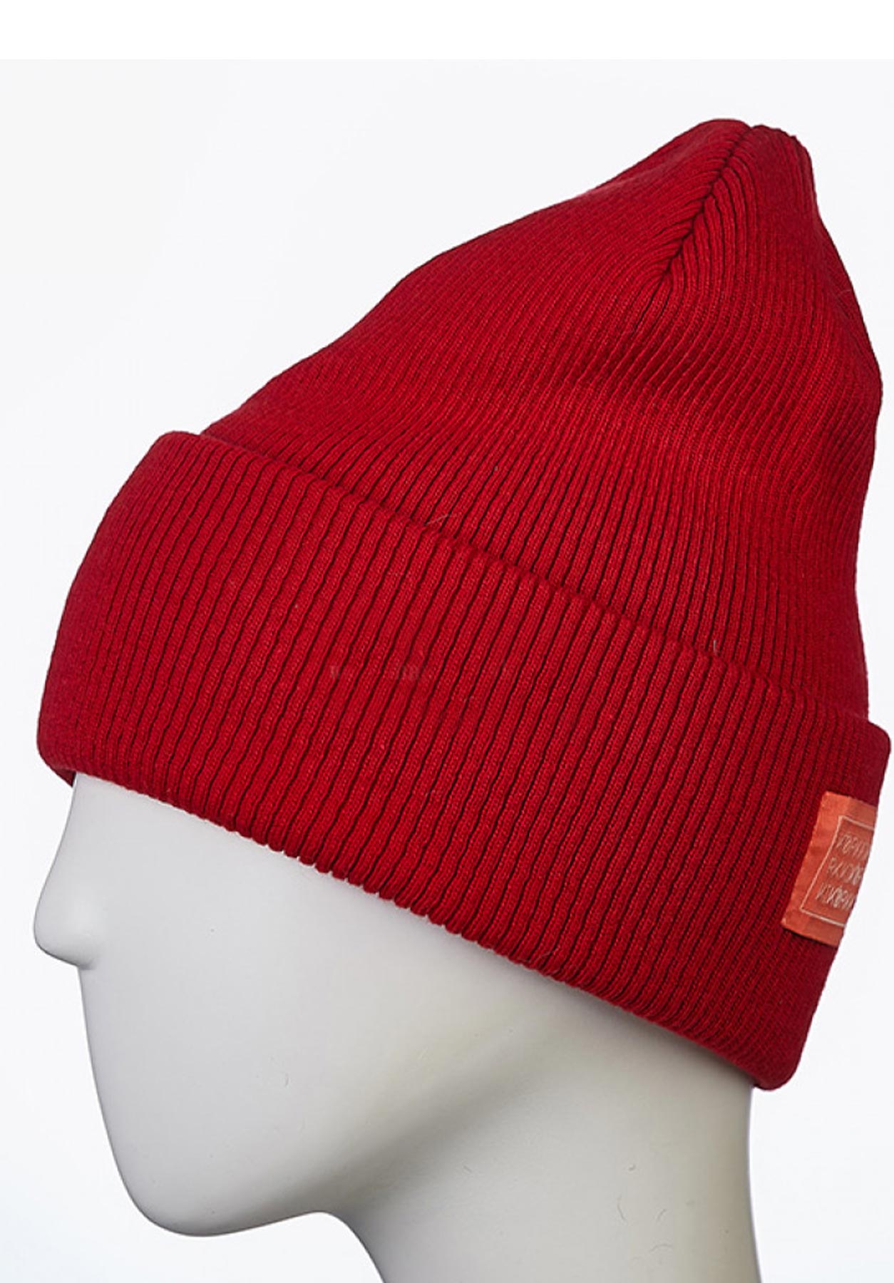 

Шапка с отворотом Korkki, Красный