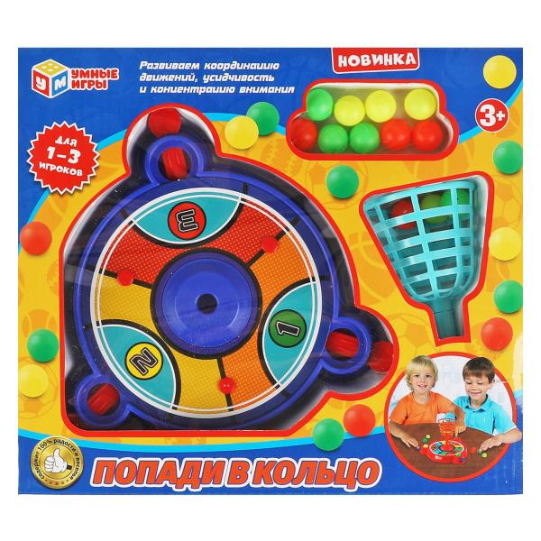 

Настольная игра Умные игры Попади в кольцо, Разноцветный