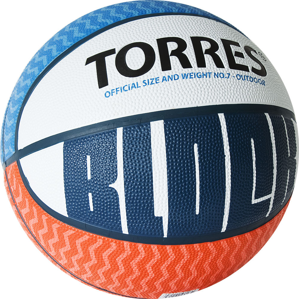 

Баскетбольный мяч TORRES Block B02077 №7, Разноцветный
