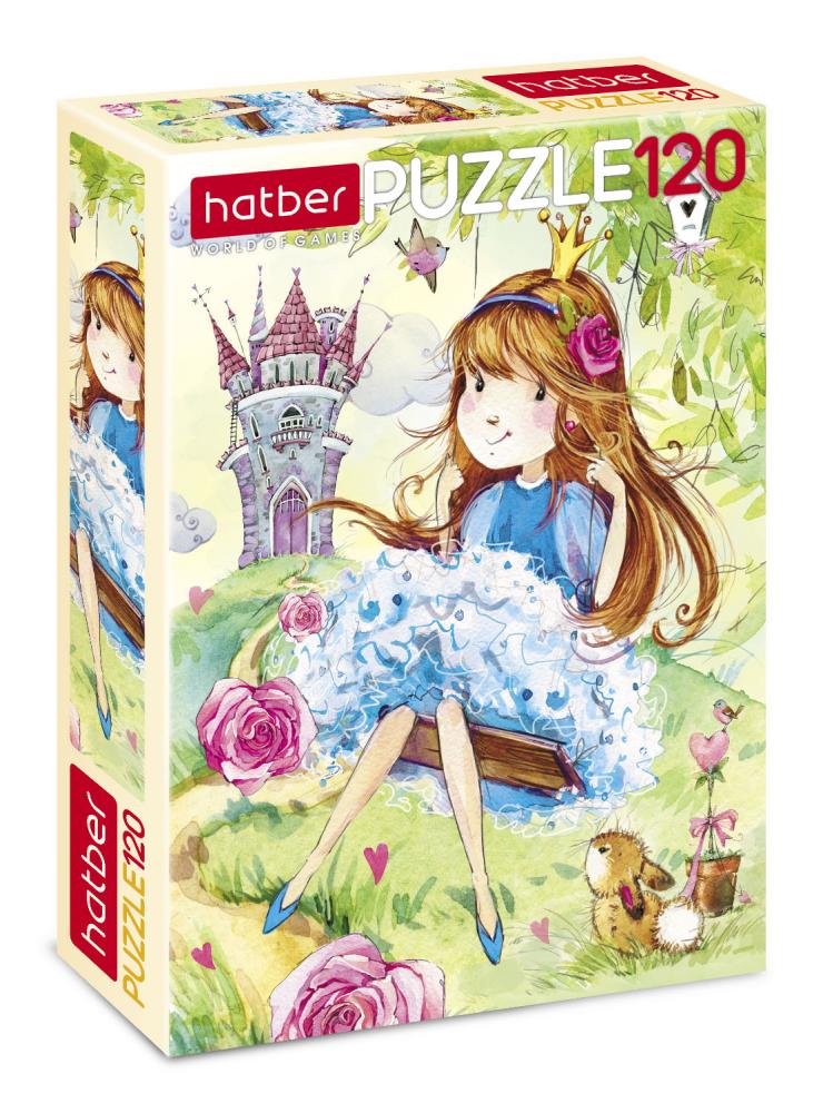 

Пазл Принцесса 120 элементов, Разноцветный