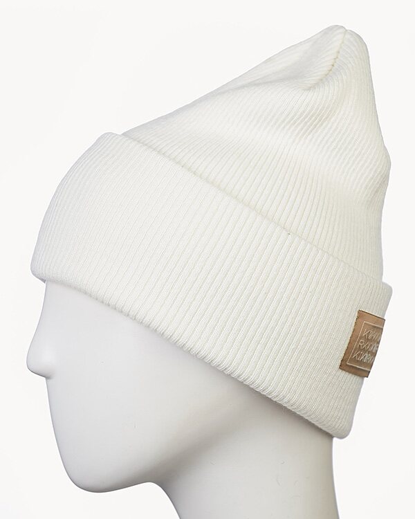 

Шапка с отворотом Korkki, Белый