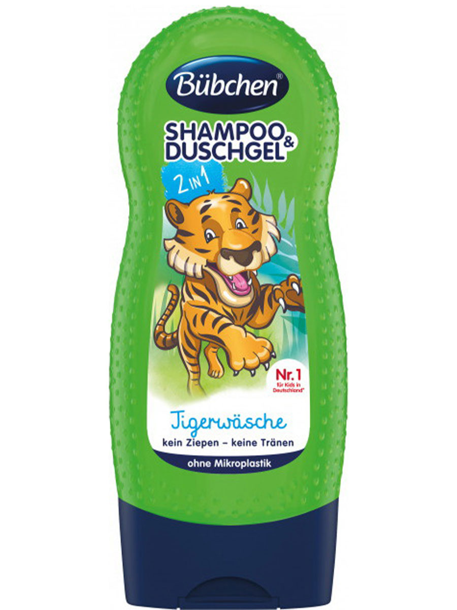 

Шампунь-гель для душа Bubchen Тигр 230 мл, Разноцветный