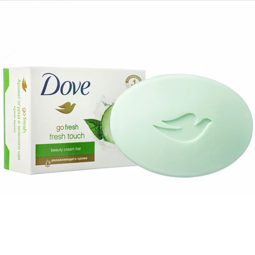 

Крем-мыло DOVE Прикосновение свежести 100 г, Зелёный