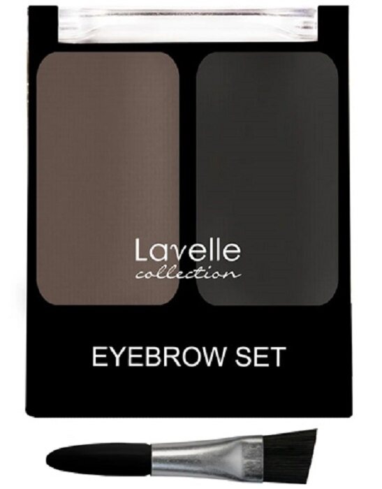 

Тени для бровей Lavelle BS-02 2 цвета тон 02 Универсальный, Разноцветный