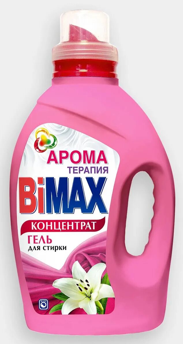 

Гель для стирки BiMax Арома терапия концентрат 1,3 л, Разноцветный