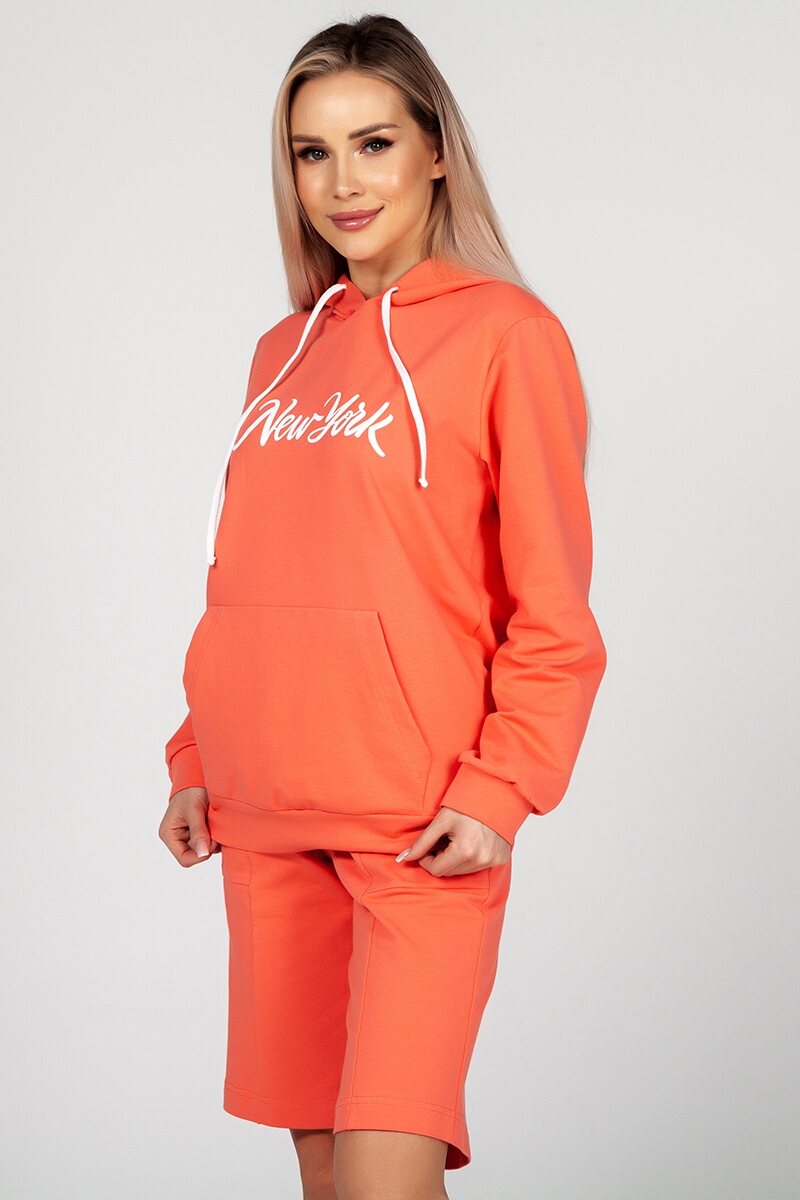

Худи Valentina, Коралловый