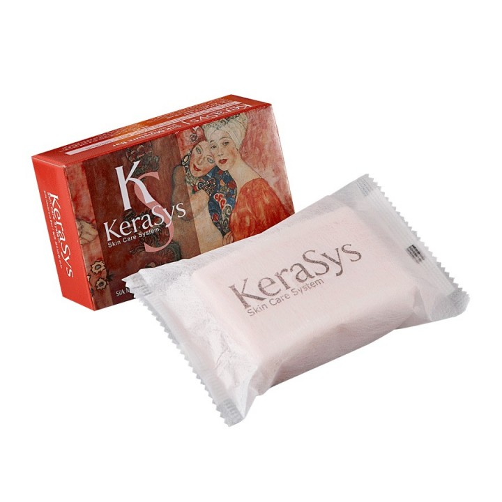 

Мыло косметическое Kerasys Silk Moisture Bar 100 г, Разноцветный