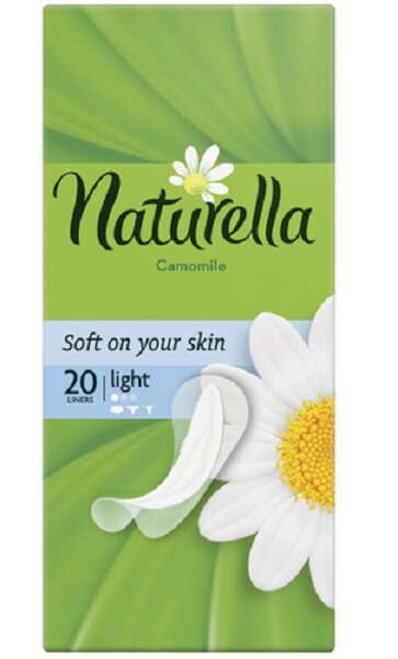

Прокладки ежедневные Naturella Ромашка Light 20 шт, Разноцветный
