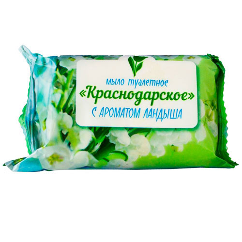 

Мыло туалетное КРАСНОДАРСКОЕ с ароматом Ландыша 75 г, Разноцветный