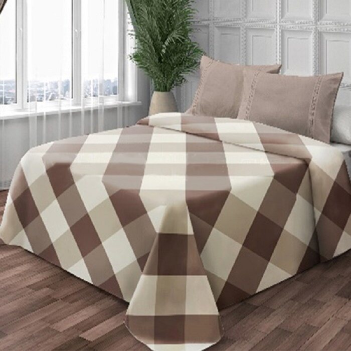 

Плед MILANIKA Премиум Моне 2-спальный 180*200 см, Коричневый