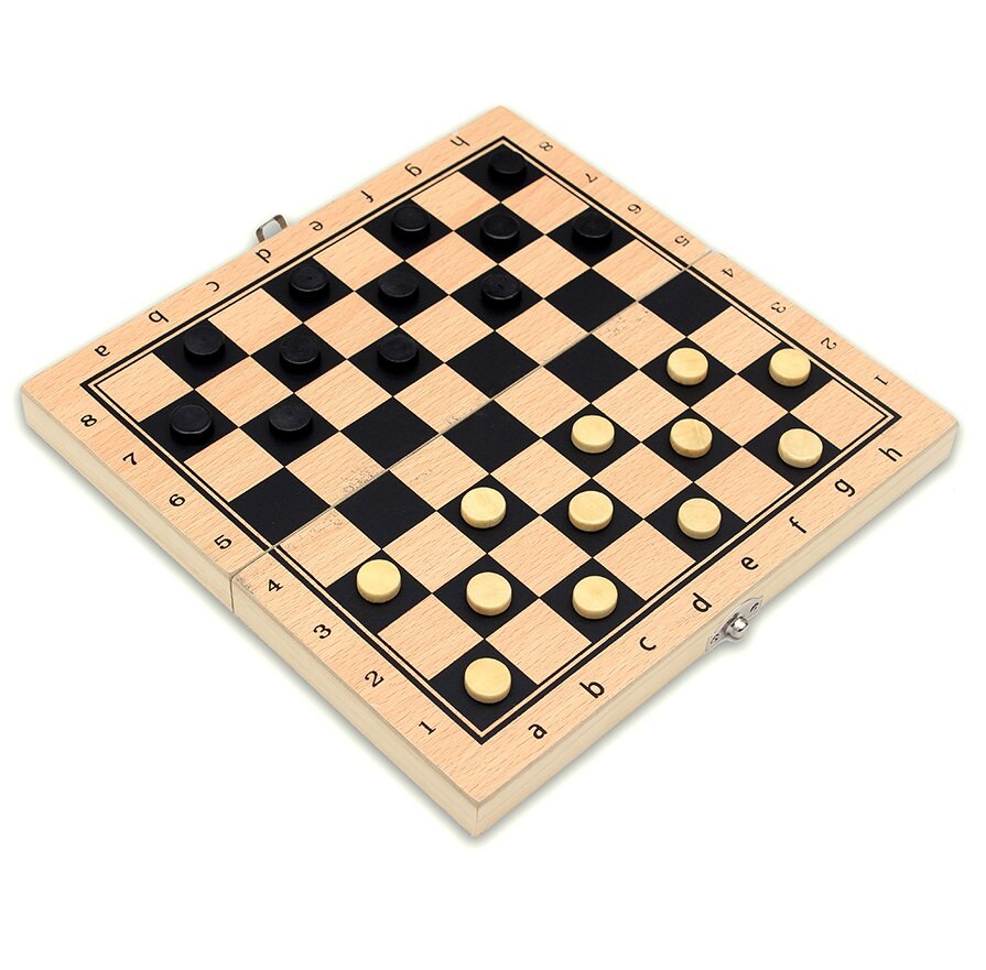 

Шахматы, нарды, шашки 3 в1 Miland с игровым полем, Разноцветный