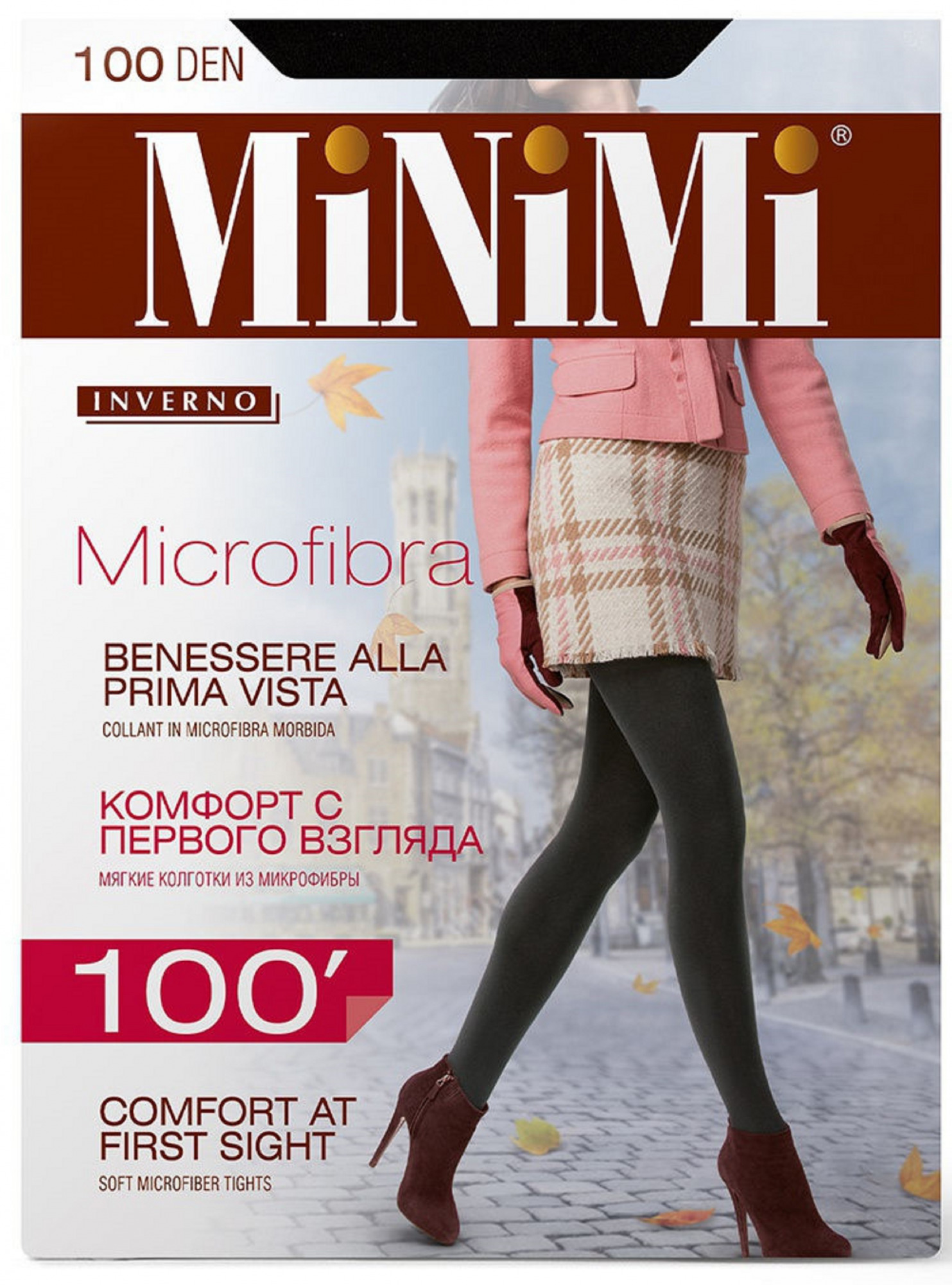 

Колготки Minimi Microfibra 100 den черный