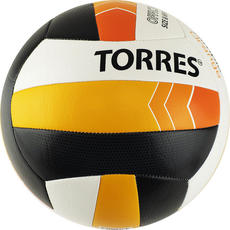 

Мяч волейбольный TORRES SIMPLE Orange V32125 №5, Разноцветный