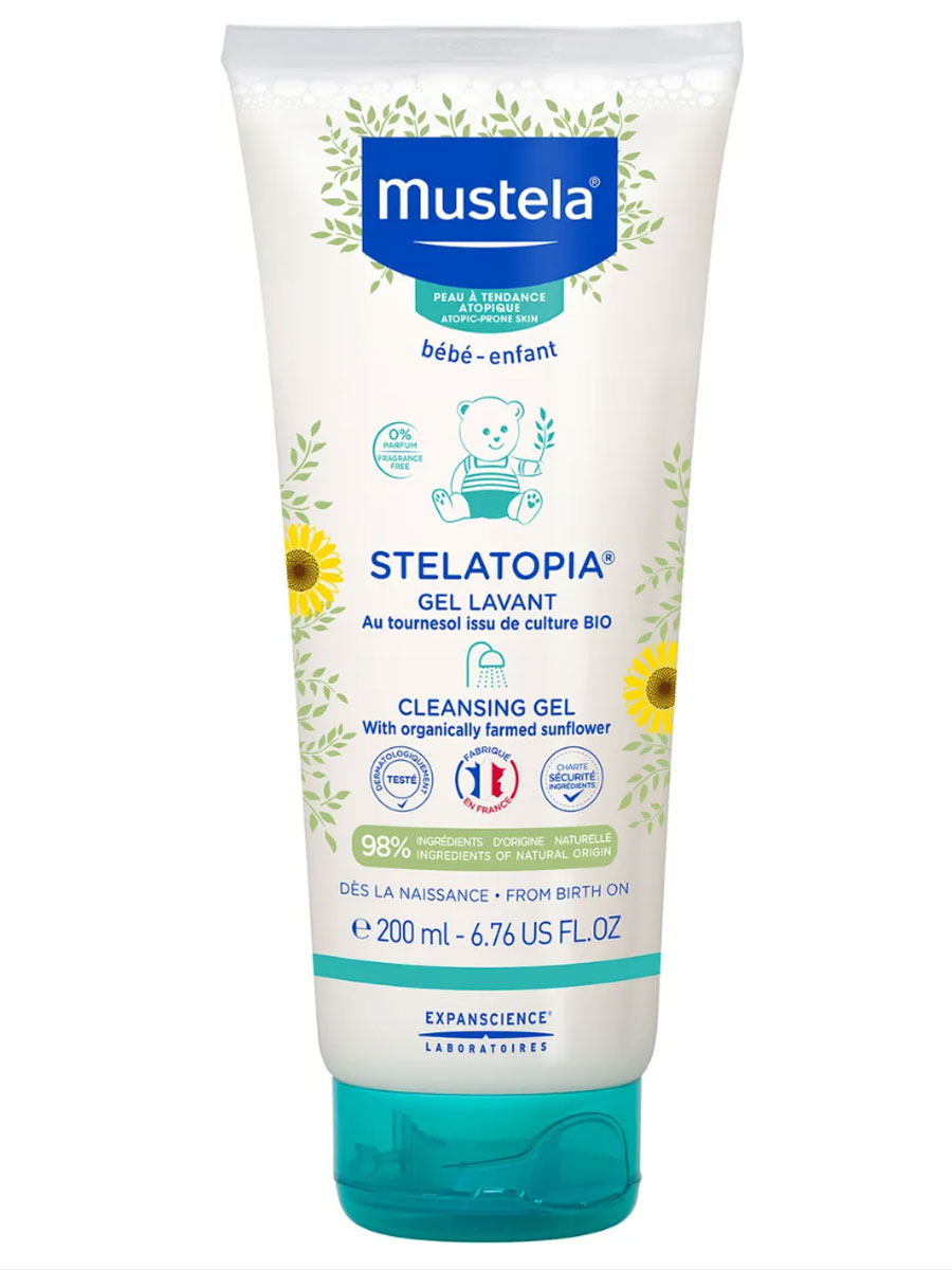

Гель для купания Mustela Очищающий 200 мл, Разноцветный