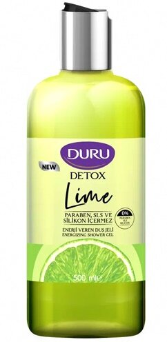 

Гель для душа Duru Detox Лайм 500 мл, Разноцветный