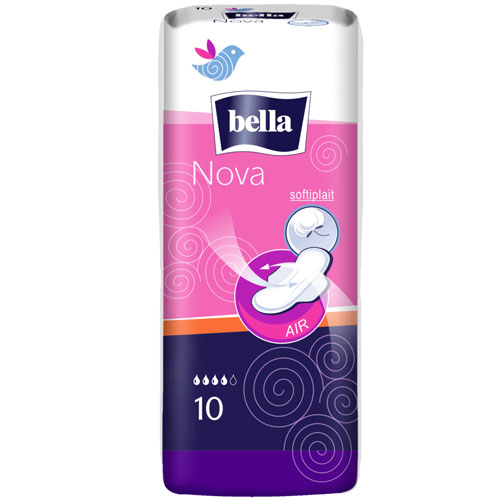 

Прокладки BELLA Nova 10 шт, Разноцветный