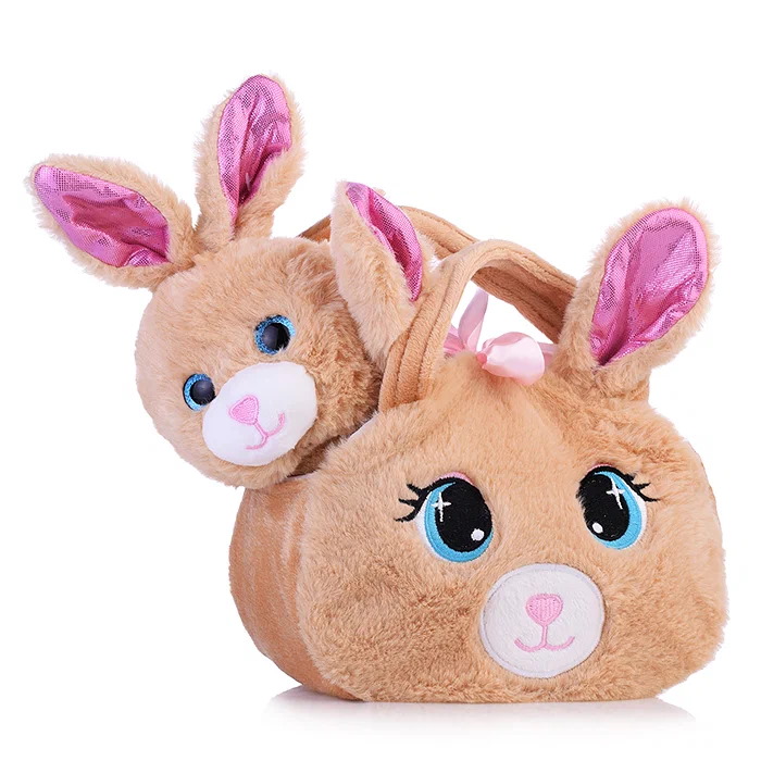 

Мягкая игрушка Кролик 25 см, Разноцветный
