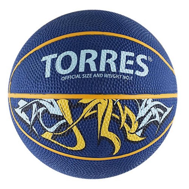 

Мяч баскетбольный TORRES Jam B00047 №7, Разноцветный