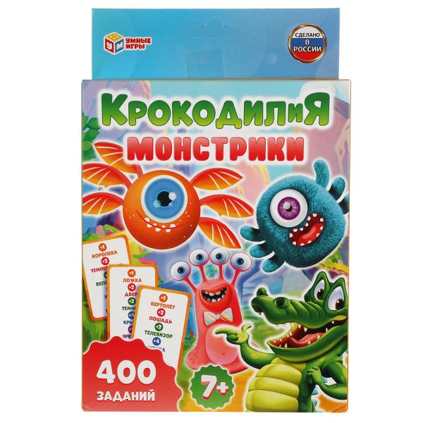 

Настольная игра Умные игры Крокодилия Монстрики, Разноцветный