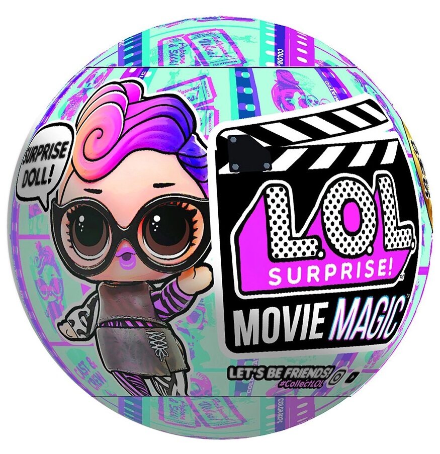 

Кукла-сюрприз L.O.L. Movie Doll Surprise, Разноцветный
